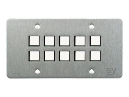 SY KP10 button panel - anodized
