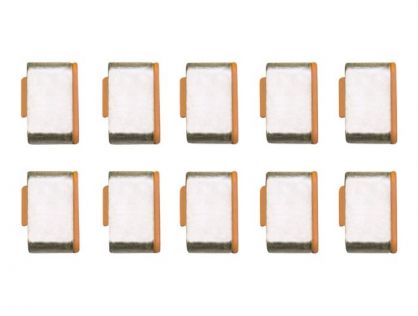 USB TYPE C PORT BLOCKERS (WITHOUT KEY)-PACK OF 10 ORANGE