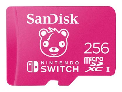 SanDisk Nintendo Switch - Fortnite Edition flash memory card - 256 GB - UHS-I U3 - microSDXC UHS-I