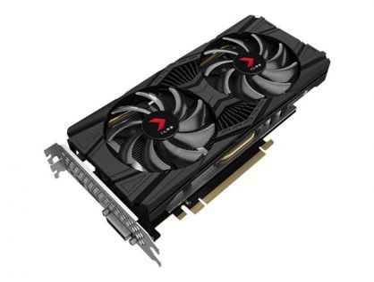 PNY XLR8 GTX 1660 Ti Gaming Dual Fan - Overclocked Edition - graphics card - GF GTX 1660 Ti - 6 GB GDDR6 - PCIe 3.0 x16 - DVI, HDMI, DisplayPort