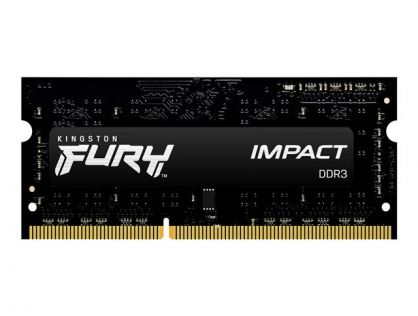 Kingston FURY Impact - DDR3L - module - 4 GB - SO-DIMM 204-pin - 1866 MHz / PC3L-14900 - unbuffered