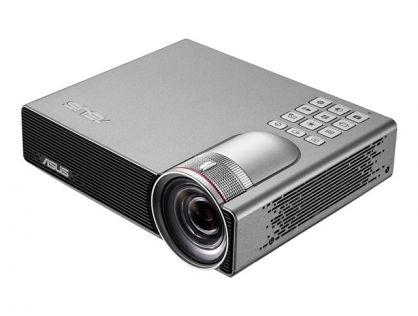 ASUS P3E - DLP projector - ultra short-throw - 3D - silver