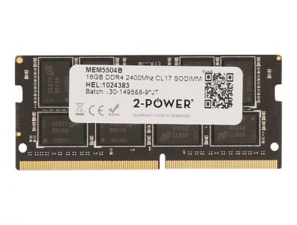 16GB DDR4 2400MHz CL17 SODIMM