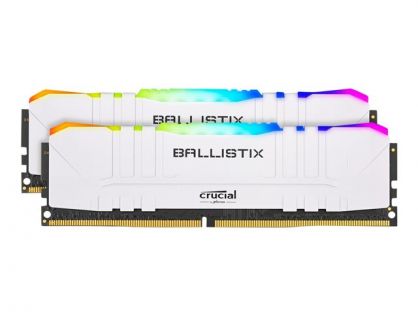 Ballistix RGB - DDR4 - kit - 16 GB: 2 x 8 GB - DIMM 288-pin - 3600 MHz / PC4-28800 - unbuffered