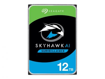 Seagate SkyHawk AI ST12000VE001 - hard drive - 12 TB - SATA 6Gb/s
