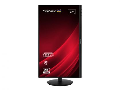 ViewSonic VG2709-2K-MHDU-2 - LED monitor - 27" - 2560 x 1440 QHD @ 100 Hz - IPS - 350 cd/m² - 1000:1 - HDR10 - 4 ms - HDMI, DisplayPort, USB-C - speakers
