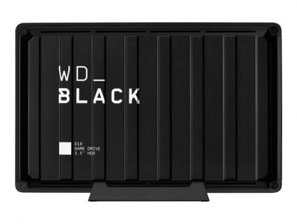 WD_BLACK D10 Game Drive WDBA3P0080HBK - Hard drive - 8 TB - external (portable) - USB 3.2 Gen 1 - 7200 rpm - black
