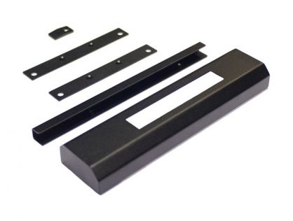 APC NetShelter CX High Security Handle Adaptor Kit - Rack security kit - black - for P/N: AR4024SPX429, AR4024SPX431, AR4024SPX432, NBWL0355A, SRT1000RMXLI, SRT1000RMXLI-NC