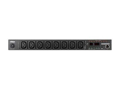 ATEN 1U PDU 10A C13x8 Outlet Metered Free Eco PDU Manager Software