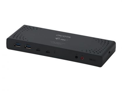 DICOTA i-tec - docking station - USB-C - DP, HDMI - 1GbE
