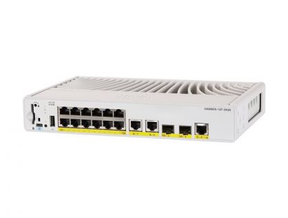 Cisco Catalyst 9200CX - Network Advantage - switch - compact - 12 ports - Managed - rack-mountable