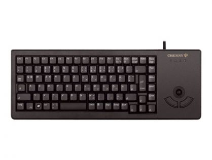 CHERRY G84-5400 XS Trackball Keyboard - keyboard - with trackball - French - black Input Device