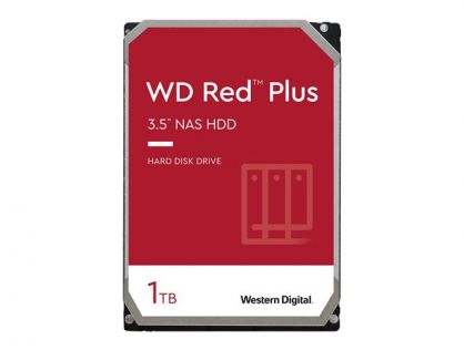 WD Red Plus WD10EFRX - hard drive - 1 TB - SATA 6Gb/s