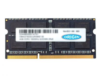 Origin Storage - DDR3 - module - 4 GB - SO-DIMM 204-pin - 1333 MHz / PC3-10600 - unbuffered