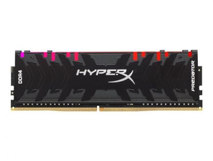 HyperX Predator RGB - DDR4 - module - 16 GB - DIMM 288-pin - 3000 MHz / PC4-24000 - CL15 - 1.35 V - unbuffered - non-ECC - black