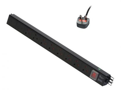 LINDY Vertical Mount PDU - power distribution strip