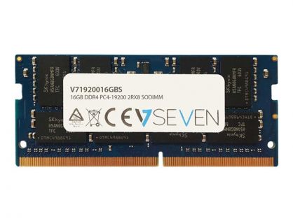V7 - DDR4 - module - 16 GB - SO-DIMM 260-pin - 2400 MHz / PC4-19200 - unbuffered