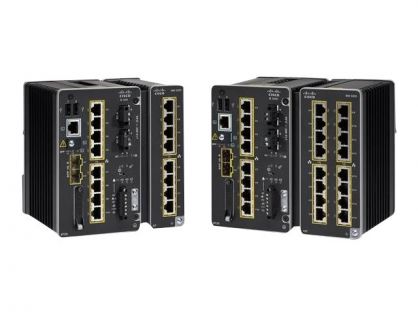 Cisco Catalyst IE3300 Rugged Series - Network Essentials - switch - Managed - 10 x 10/100/1000 + 2 x SFP - DIN rail mountable - DC power