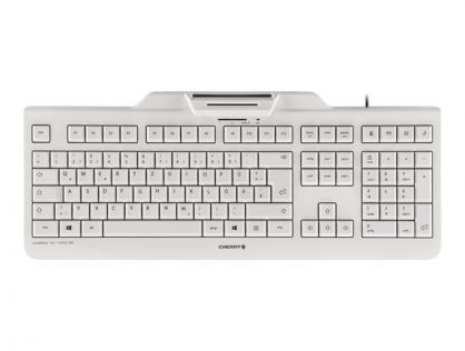 CHERRY KC 1000 SC - keyboard - German - pale grey Input Device