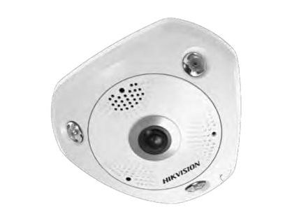 Hikvision DeepinView DS-2CD63C5G0-IS(B) - network surveillance camera - fisheye