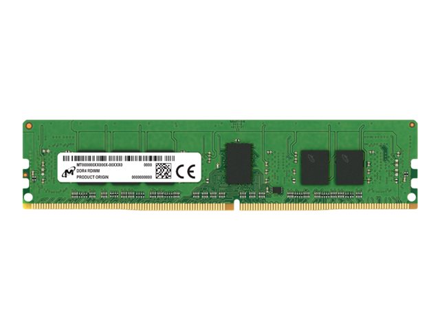 Micron - DDR4 - module - 16 GB - DIMM 288-pin - 3200 MHz / PC4-25600 - CL22 - 1.2 V - registered - ECC