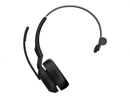 Jabra Evolve2 55 MS Mono - headset - USB-A via Bluetooth adapter - with charging stand