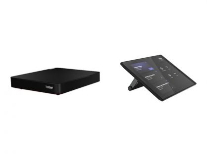 Lenovo ThinkSmart Core - Controller Kit - video conferencing kit (soundbar, touchscreen console, compute system) - with 3 Years Lenovo Premier Support + First Year Maintenance - Certified for Microsoft Teams Rooms - black