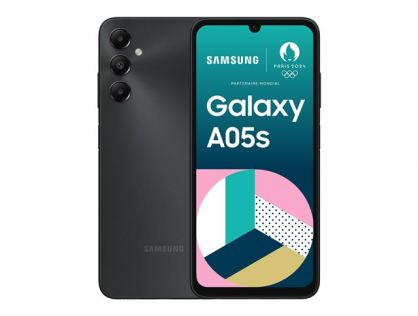 Samsung Galaxy A05s - black - 4G smartphone - 64 GB - GSM