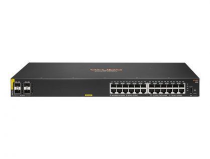 HPE Aruba 6100 24G Class4 PoE 4SFP+ - switch - 28 ports - Managed - rack-mountable