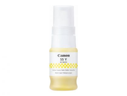 Canon GI 55 Y - 40 ml - yellow - original - hanging box - ink refill - for MAXIFY GX1050, GX2050