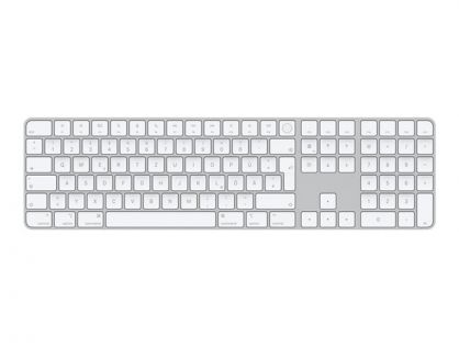 Apple Magic Keyboard with Touch ID and Numeric Keypad - Keyboard - wireless - Bluetooth, USB-C - QWERTZ - German