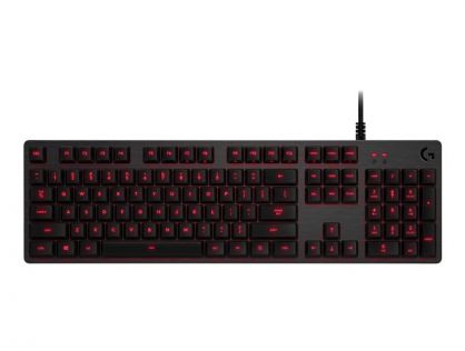 Logitech G413 - keyboard - QWERTZ - Swiss German - carbon Input Device