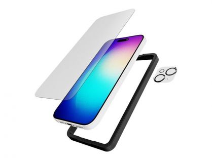 Tech21 Impact Glass - screen protector for mobile phone - with camera protector