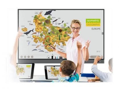 BenQ RM7502K Education IFP Series - 75" LED-backlit LCD display - 4K