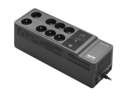 APC Back-UPS BE650G2-FR - UPS - AC 220/230 V - 400 Watt - 650 VA - USB - output connectors: 8 - France, Belgium - black