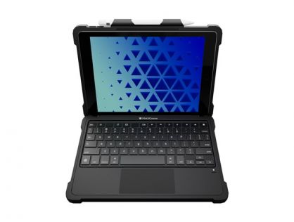 MAXCases Extreme Keycase X - keyboard and folio case (bumper) - non-detachable - with trackpad - black Input Device