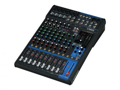 Compact Mixer12 Channels 6 Mic / 12 Line Inputs (4 Mono + 4 Stereo) / 2 GROUP Buses + 1 Stereo Bus / 2 AUX (incl. FX)
