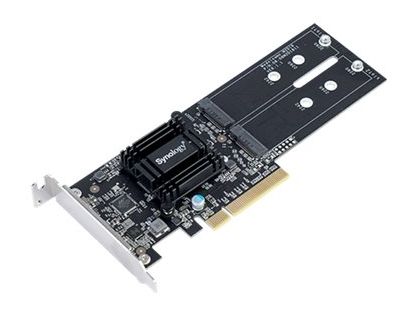 Synology M2D18 - storage bay adapter - M.2 Card - PCIe 2.0 x8