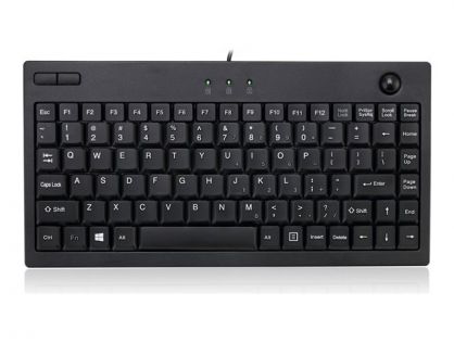 Adesso EasyTouch Mini Trackball - keyboard - black Input Device