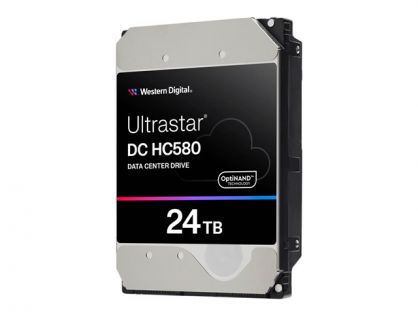 WD Ultrastar DC HC580 WUH722424AL5204 - hard drive - Data Centre - 24 TB - SAS 12Gb/s