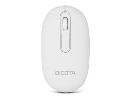 DICOTA DESKTOP - mouse - 2.4 GHz, Bluetooth - white