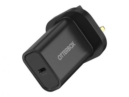 OtterBox - Power adapter - 30 Watt - PD (24 pin USB-C) - black - United Kingdom