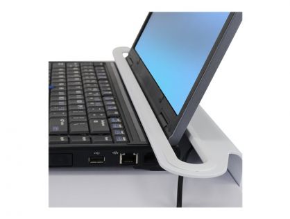 Ergotron mounting component - for notebook - white