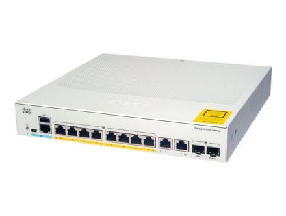 Cisco Catalyst 1000-8FP-2G-L - switch - 8 ports - Managed - rack-mountable