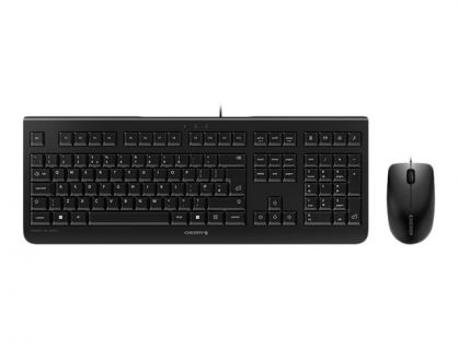 CHERRY DC 2000 - keyboard and mouse set - UK - black Input Device