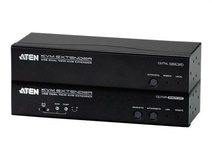 ATEN CE 774 Local and Remote Units - KVM / audio / serial extender