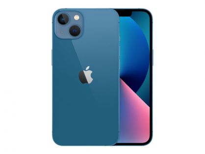 Apple iPhone 13 - 5G smartphone - dual-SIM / Internal Memory 256 GB - OLED display - 6.1" - 2532 x 1170 pixels - 2x rear cameras 12 MP, 12 MP - front camera 12 MP - blue