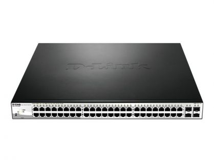 D-Link Web Smart DGS-1210-52MP - switch - 52 ports - Managed - rack-mountable