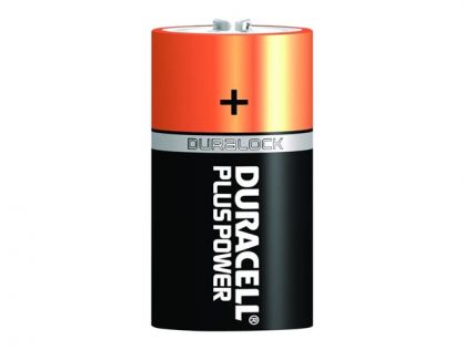 Duracell battery - 2 x D - Alkaline