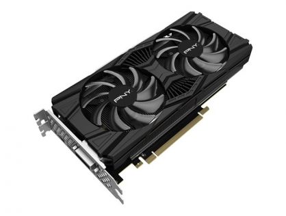 PNY GeForce RTX 2060 Dual Fan - Graphics card - GF RTX 2060 - 6 GB GDDR6 - PCIe 3.0 x16 - DVI, HDMI, DisplayPort